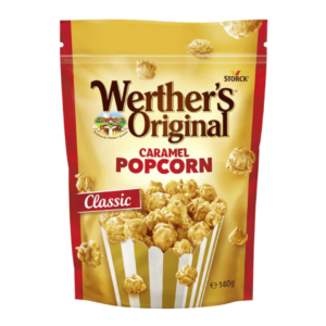 werther's original popcorn classic 140g x12
