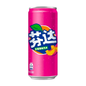 cny fanta peach slim can cn 330ml x12