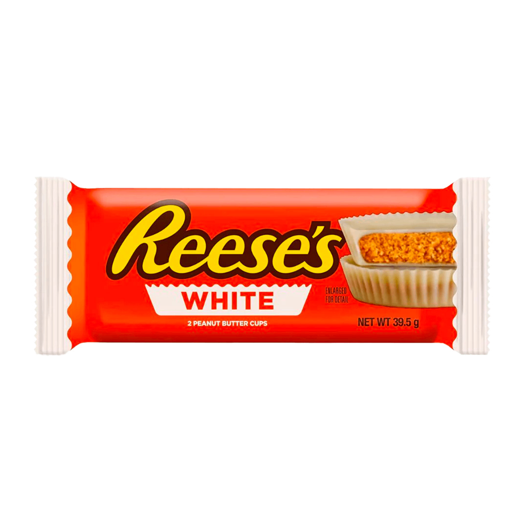 reese's white 2 peanut butter cups 40g x24 reese's white 2 peanut butter cups 40g x24