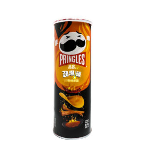 cny pringles potato crisps spicy stripe flavor 110g x20