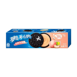cny oreo sandwich cookie peach & oolong flavor 97g x24