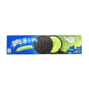 oreo sandwich cookie ice cream matcha flavor 97g x24