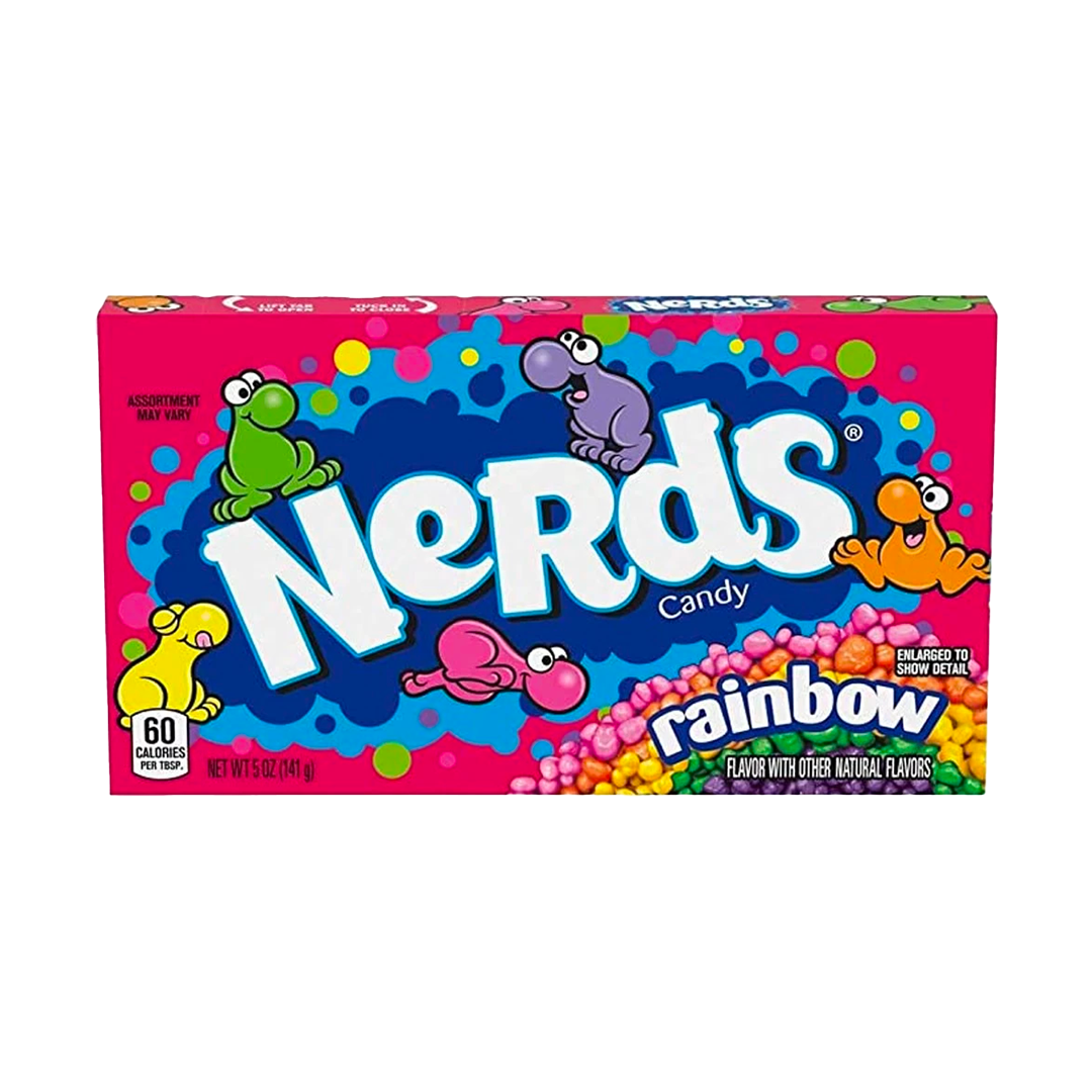 nerds rainbow theater box 141g x12 nerds rainbow theater box 141g x12