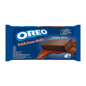 oreo wafer double choco 140g x24