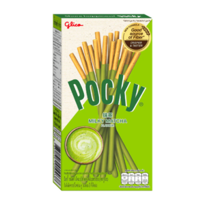 cny pocky milky matcha 33g x10