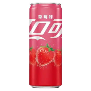 coca cola strawberry can cn 330ml x24