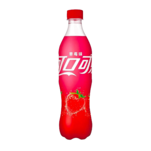 coca cola strawberry bottle 500ml x12