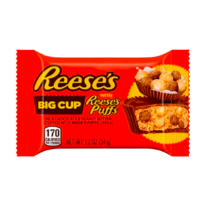 reese's big cup with reese's puffs 34g x16