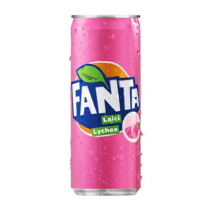 fanta litchi slim can 320ml x12