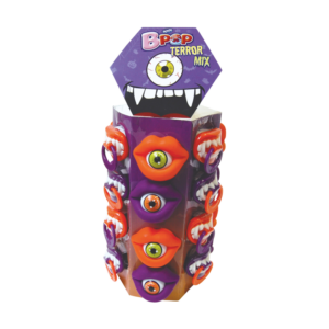 b pop terror mix 24pces display horror tower halloween 15g