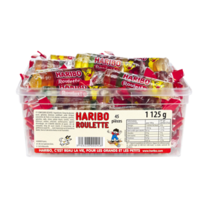 haribo roulettes fruits 45pces x1