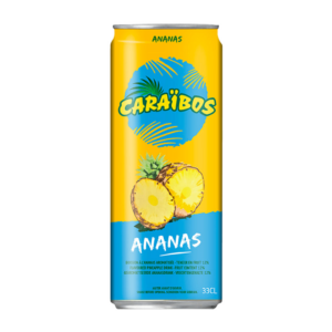 caraÏbos ananas slim 330ml x24
