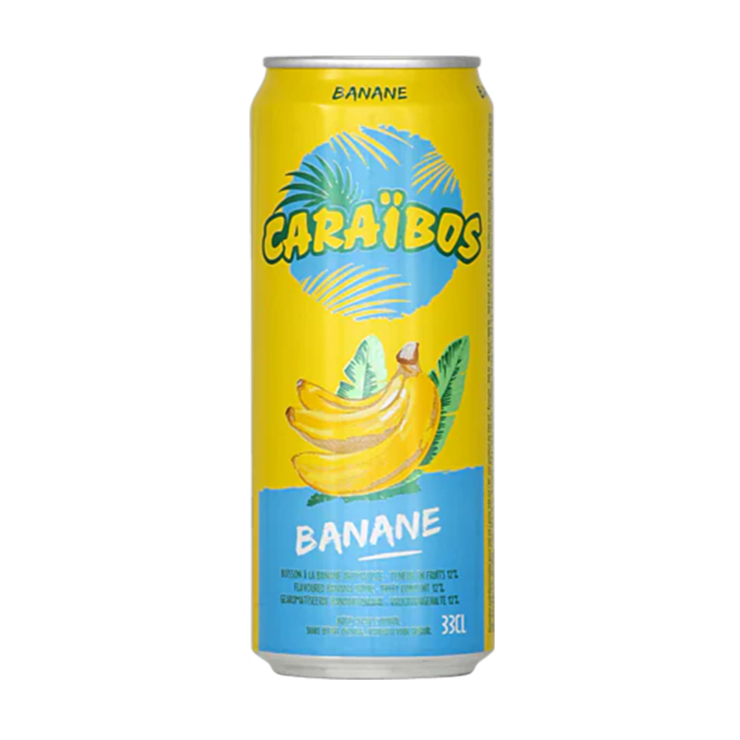 caraÏbos banane slim 330ml x24 caraÏbos banane slim 330ml x24