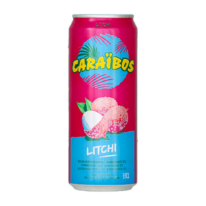 caraÏbos litchi slim 330ml x24