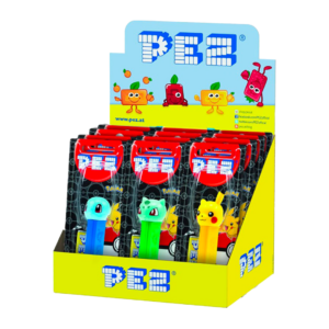 pez pikachu 2 impulse packs 17g x12