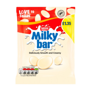 milkybar white chocolate giant buttons 85g x12
