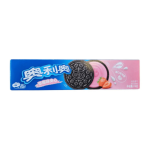 cny oreo sandwich cookie strawberry 97g x24