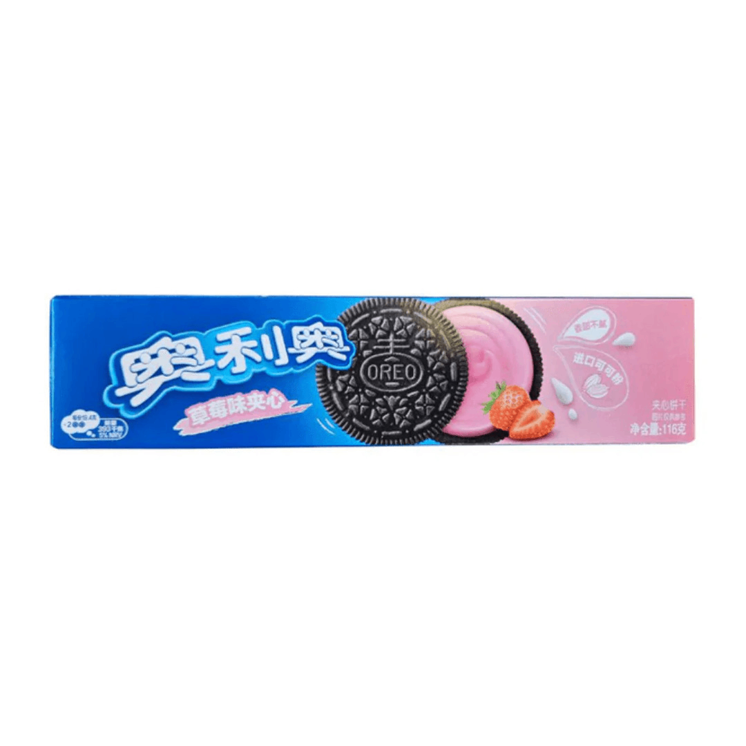 cny oreo sandwich cookie strawberry 97g x24 cny oreo sandwich cookie strawberry 97g x24