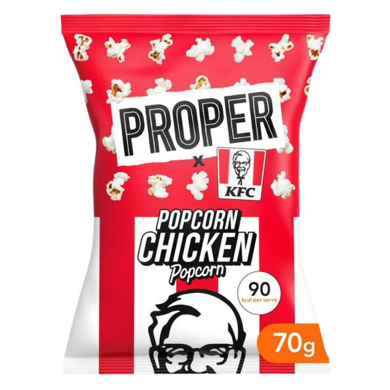 popcorn chicken proper x kfc 70g x8 popcorn chicken proper x kfc 70g x8