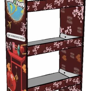 presentoir shopnfood x1