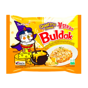 cny samyang buldak quattro cheese 145g x5