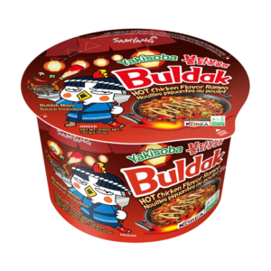 samyang buldak yakisoba big bowl 105g x16