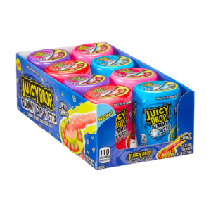 bazooka juicy drop gummy dipperz 96g x8