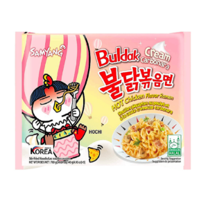 cny samyang buldak cream cheese carbonara carton8801073124875 140g x5