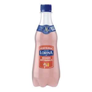 limonade lorina saveur pÊche blanche 420ml x12