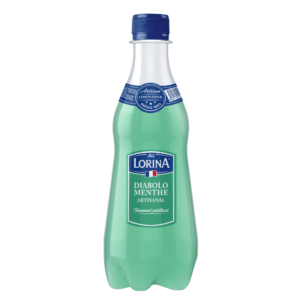 limonade lorina saveur diabolo menthe 420ml x12