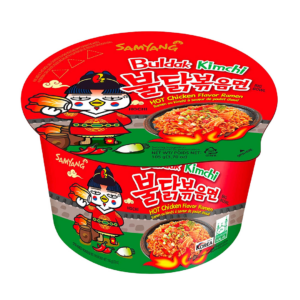 samyang ramen hot chicken kimchi big bowl 105g x16