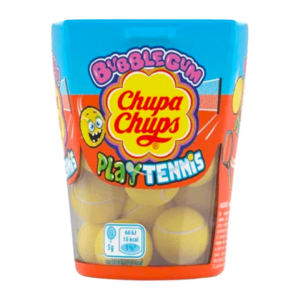 chupa chups tennis ball gum 90g x8