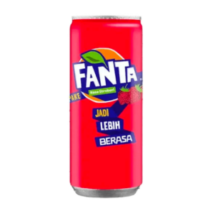 fanta slim strawberry 330ml x24
