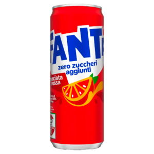 fanta aranciata rossa lattina 330ml x 24