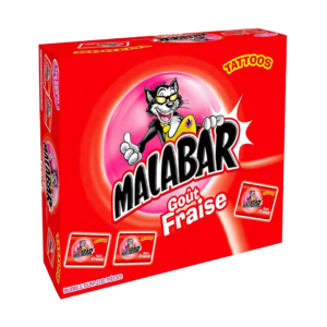 malabar fraise 6,7g 200pces x1