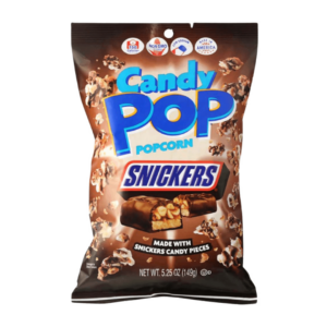 candy pop snickers popcorn 149g x12 usa