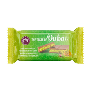 elit the taste of dubai milk pistachio cream with kadayif 90g x12
