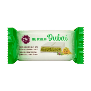 elit the taste of dubai white pistachio cream with kadayif 90g x12