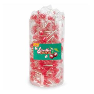 fizzy sucettes cerise double x100