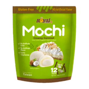 cny royal family mochi creamy coconut 180g x12