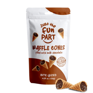 just the fun part milk chocolate 120g x6