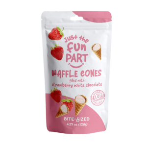 just the fun part white chocolate & strawberry 120g x6