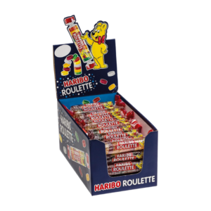 haribo mega roulettes fruits 45g 40pces x1