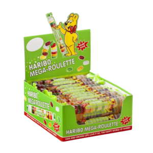 haribo mega roulettes fizz 45g 40pces x1