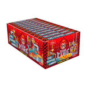 dr fire chili pepper gummies theatre box 80g 12pces x1