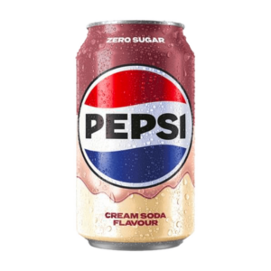 pepsi cream soda can 330ml x24