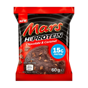 mars hi protein cookie chocolat caramel uk 60g x12