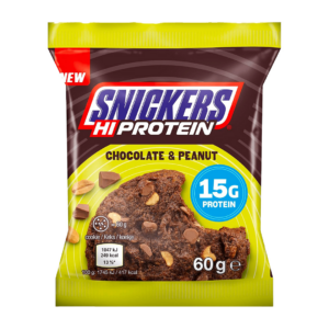 snickers hi protein cookie chocolate & peanut 60g x12