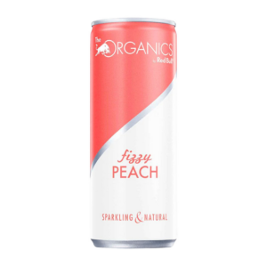 red bull organics fizzy peach bio 330ml x24