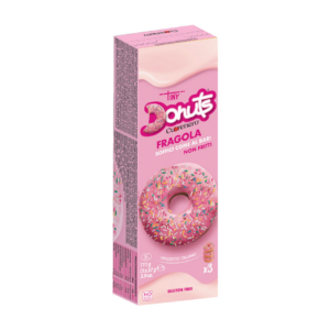 cuorenero donuts alla fragola 111g x14